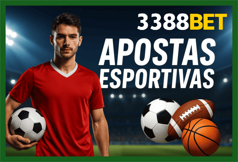 Aposte em apostas esportivas no cassino online 3388BET